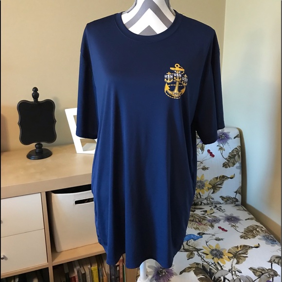 Hanes Other - Cool Dri Navy CPO T-Shirt Hanes Other - Cool Dri Navy CPO T-Shirt